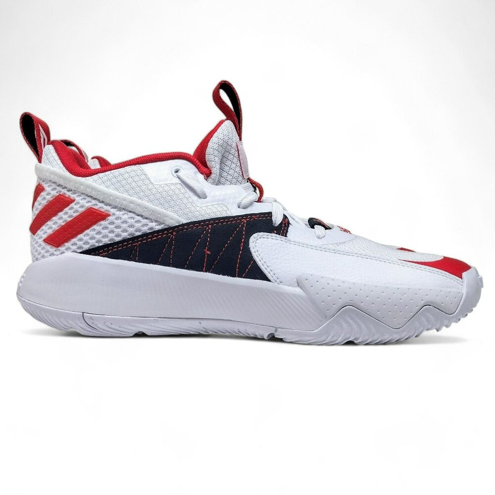 Adidas Dame Certified EXTPLY 2.0 Trail Blazers Shoes Red GY8965 Men's Size 9.5